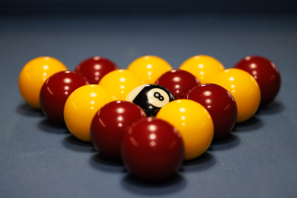 illustration billard blackball